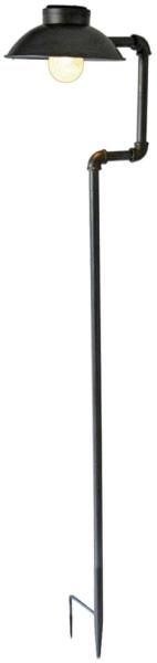 LED Solar Steckleuchte in antik-schwarz JOSEPHINE