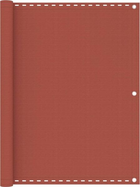 vidaXL Balkon-Sichtschutz Terracotta-Rot 120x300 cm HDPE 310952