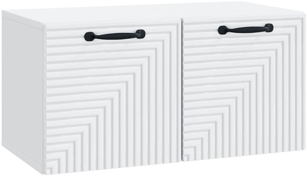 vidaXL Wandmontierter TV-Schrank Weiß 59,5 x 31 x 30 cm Holzwerkstoff 898705