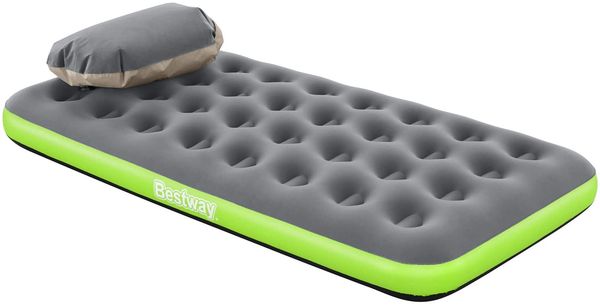 Bestway Luftmatratze Grau und Grün 188 x 99 x 22 cm PVC 42035747