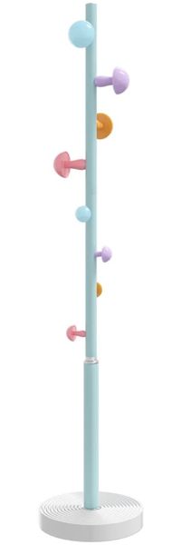 vidaXL Garderobenständer Blau 172 cm Pulverbeschichtetes Eisen 377098 Bild 4
