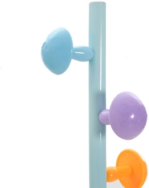 vidaXL Garderobenständer Blau 172 cm Pulverbeschichtetes Eisen 377098 Bild 7