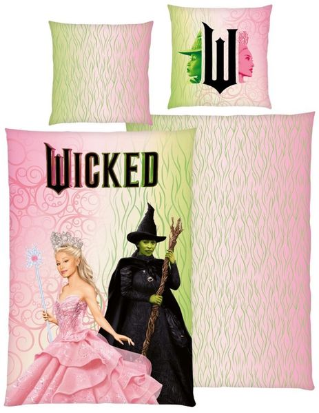 Herding Wicked Bettwäsche Set Defying Gravity 135 x 200 cm Baumwolle