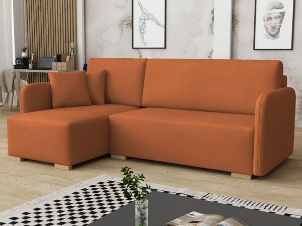 Ecksofa Colzyr L (Farbe: Velo 627)