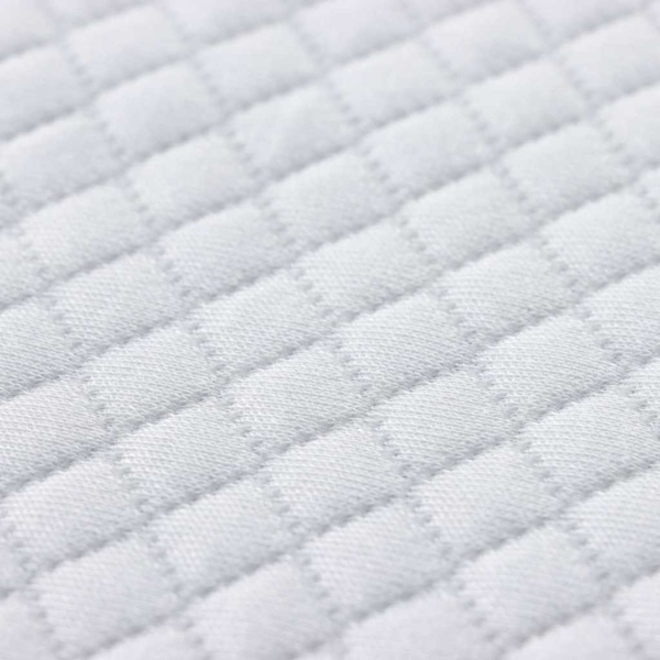 vidaXL Matratzenpads Weiß 160 x 200 cm 100% Polyester Jacquardstoff 4106239 Bild 9