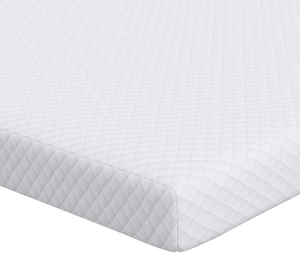 vidaXL Matratzenpads Weiß 160 x 200 cm 100% Polyester Jacquardstoff 4106239 Bild 1