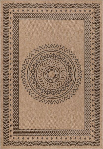 Outdoor Teppich Davide rechteckig - 200x290 cm - Natur