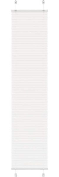vidaXL Plissee Weiß 50x200 cm Stoffbreite 49,4 cm Polyester 4015507