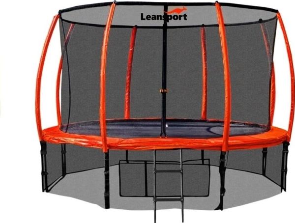 Trampoline Lean Sport 366 cm black orange
