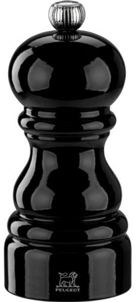 Peugeot Paris Salzmühle 12 cm Buchenholz schwarz lackiert