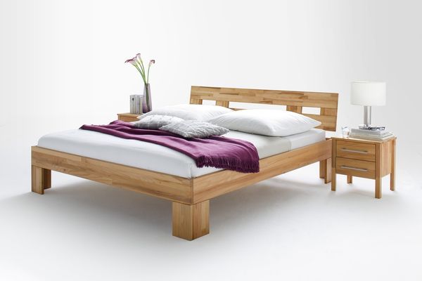 Bett Annez 160x200 Kernbuche Massiv