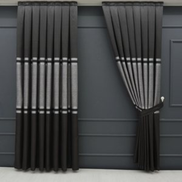 Gardinen by Justyna Vorhang 2er Fon Seiten Schal Set (4 St), Kräuselband, abdunkelnd, Fertiggardine,Hochwertiggardine,Turkischegardine,Perde,Pileli Tül Bild 6