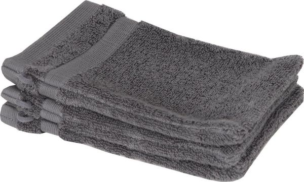 SCHÖNER WOHNEN-Kollektion Waschhandschuh Cuddly, (Set, 3-St), schnell trocknende Airtouch-Qualität