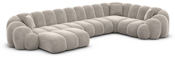 Sofa Dreams Sofa Rajada U Form Stoff