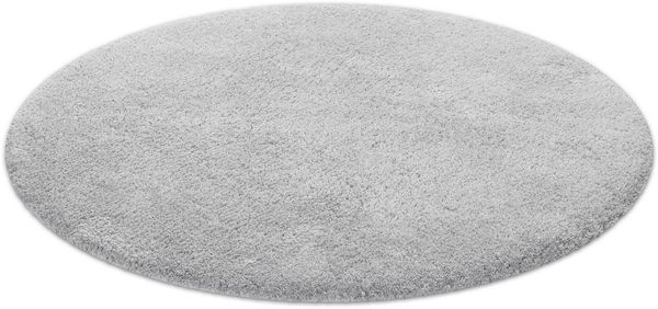 Homie Living Badematte Porto Azzurro, Höhe 30 mm, rutschhemmend beschichtet, fußbodenheizungsgeeignet, schnell trocknend, Polyester, rund, Badteppich, uni, rechteckig & rund, waschbar, Badezimmerteppich