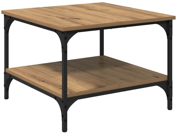 vidaXL Couchtisch Artisan-Eiche 55 x 55 x 40 cm Holzwerkstoff 881900