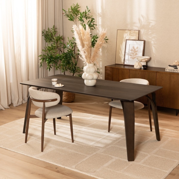 Bronx71 Esstisch Flint Eiche dunkel 160 x 90 cm