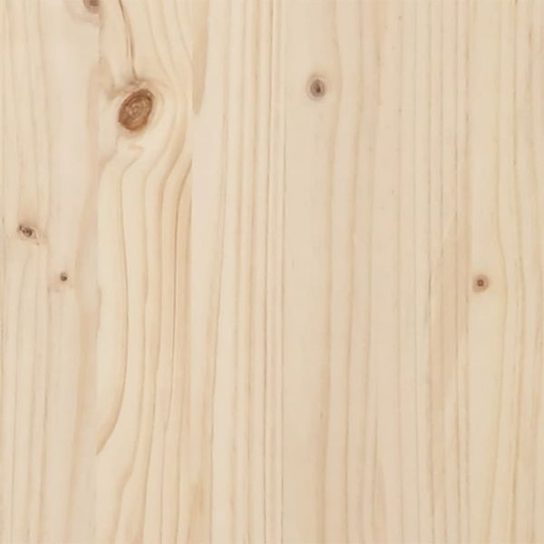 vidaXL Massivholzbett Extra Lang ohne Matratze 90x220 Kiefernholz 852444 Bild 8