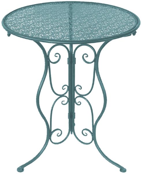 HTI-Living Gartentisch Gartentisch Lani Blau (Stück, 1-St, 1 Gartentisch)