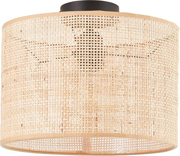 OTTO home Deckenleuchte Lillyy, ohne Leuchtmittel, E27, max. 40W, Rattangeflecht