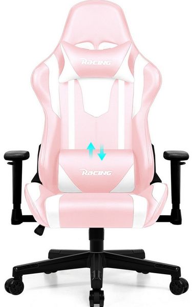 Adormii Gaming-Stuhl Gaming Stuhl ergonomisch Gaming Chair Bürostuhl verstellbare (Gaming Stuhl mit verstellbaren Lendenkissen, Armlehne und Kopfstütze, Gamer Stuhl Bequeme Sitzkissen), gepolsterter Gaming-Stuhl, bis 150 kg Belastbarkeit, mit Wippfunktion