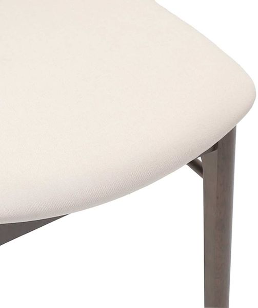 vidaXL Esszimmerstühle mit Kissen 2 Stk. Braun Massivholz Gummibaum 4102523 Bild 8