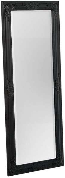 Wandspiegel BESSA schwarz matt 120x60cm Barock Flurspiegel Badspiegel Spiegel Bild 3