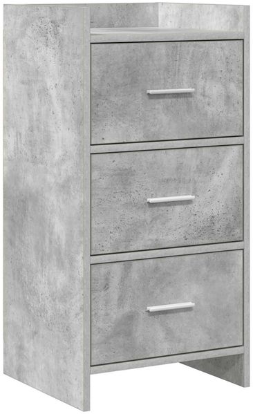 vidaXL Sideboard Betongrau 40 x 36 x 80 cm Holzwerkstoff 8011062