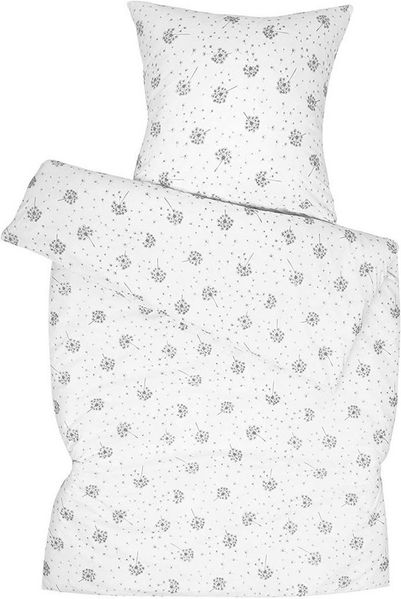 Amilian Bettwäsche Set 135x200 cm + 80x80 cm - 2-teilig, 100 % Baumwolle, 2 teilig, mit Hotelverschluss - für Erwachsene und Jugendliche