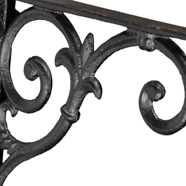 Relaxdays 4 x Regalwinkel antik schwarz Bild 8