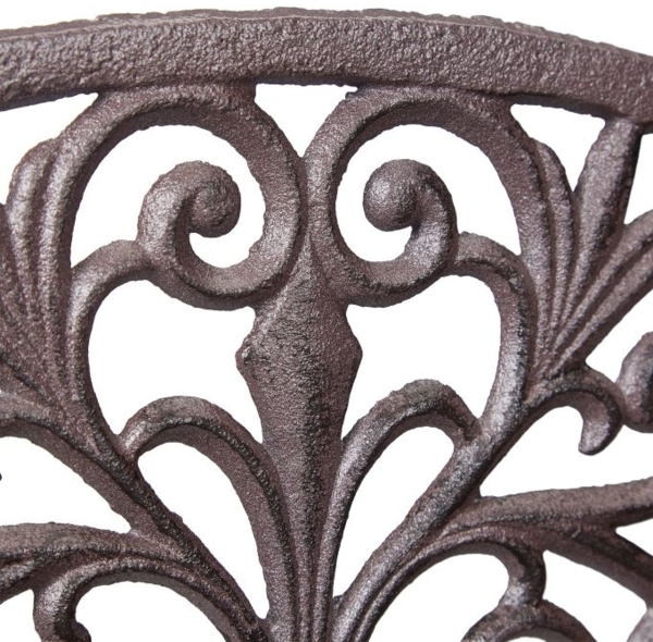 4 x Wandgarderobe mit Ablage braun 10040942 Bild 6