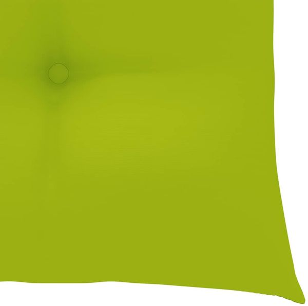 vidaXL Gartenstühle 8 Stk. mit Hellgrünen Kissen Massivholz Teak 3073084 Bild 11
