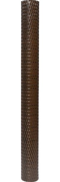 vidaXL Balkon-Sichtschutz Braun und Schwarz 1000x90 cm Poly Rattan 156263 Bild 4