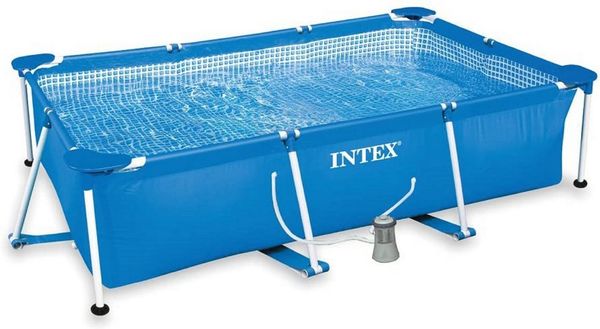 Intex 322990 Pool rechteckig inkl. Filterpumpe 300 x 200 x 75 cm