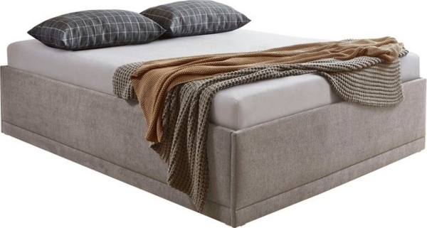 Westfalia Schlafkomfort Polsterbett Texel, Komforthöhe mit Zierkissen, Bettkasten bei Ausführung mit Matratze Bild 4