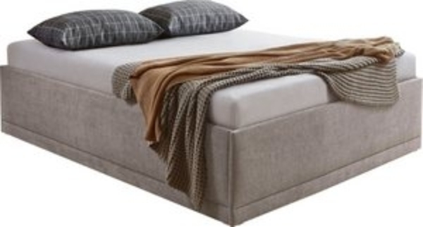 Westfalia Schlafkomfort Polsterbett Texel, Komforthöhe mit Zierkissen, Bettkasten bei Ausführung mit Matratze Bild 6