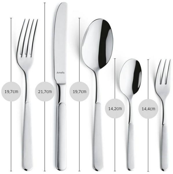 Amefa SATINA Besteckset 30-teilig mattiert Bild 3