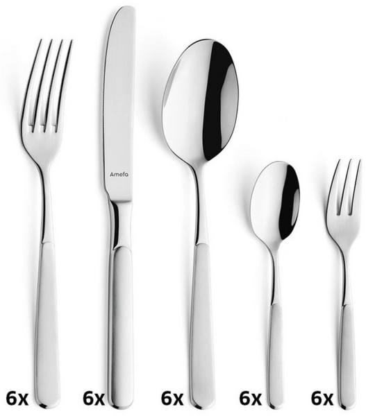 Amefa SATINA Besteckset 30-teilig mattiert Bild 2