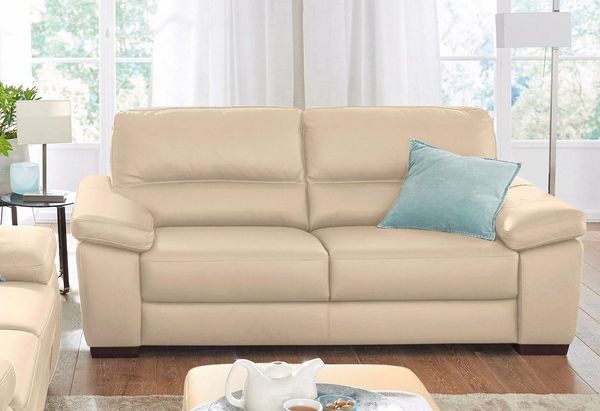 CALIA ITALIA 2-Sitzer Gaia, hochwertiges Ledersofa mit erstklassigem Sitzkomfort, edles Design, in zwei hochwertigen Lederqualitäten