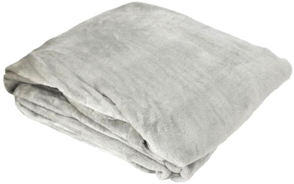 Flanell Kuscheldecke XXXL 220x240cm Wohndecke 6 Uni Farben Couchdecke Sofadecke taupe