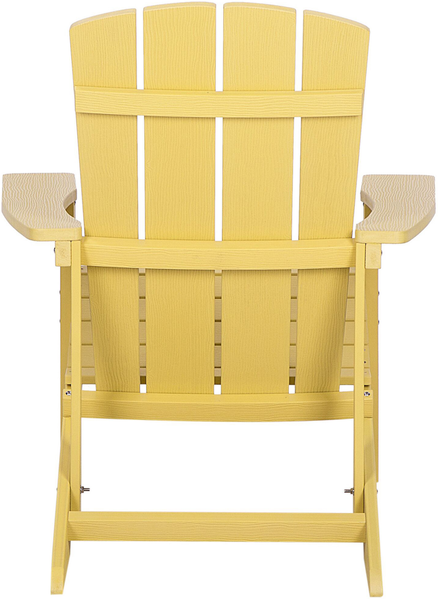 Gartenstuhl ADIRONDACK mit Fußstütze Gelb Bild 7