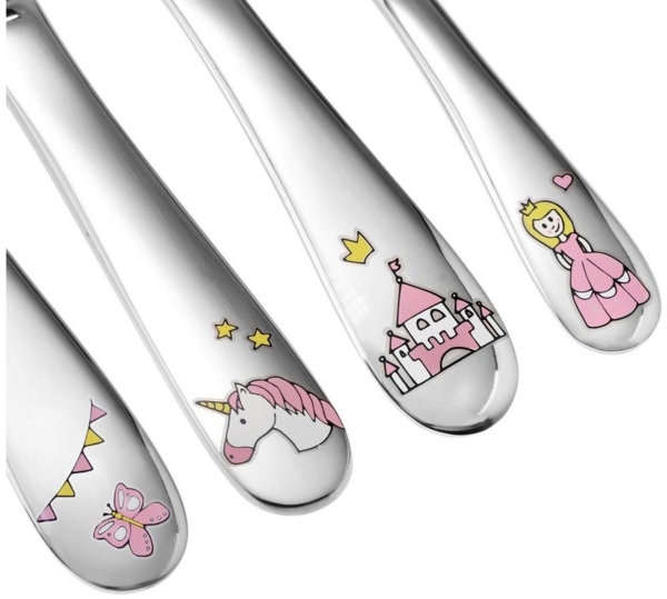 Kinderbesteck 4-teilig PRINZESSIN Bild 2