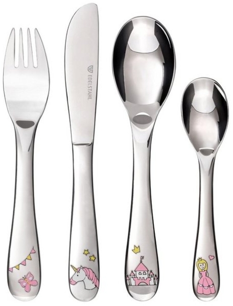 Kinderbesteck 4-teilig PRINZESSIN Bild 4