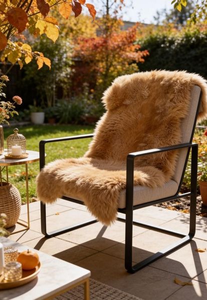 Lammfell Merino Cappuccino Größe: 110-120