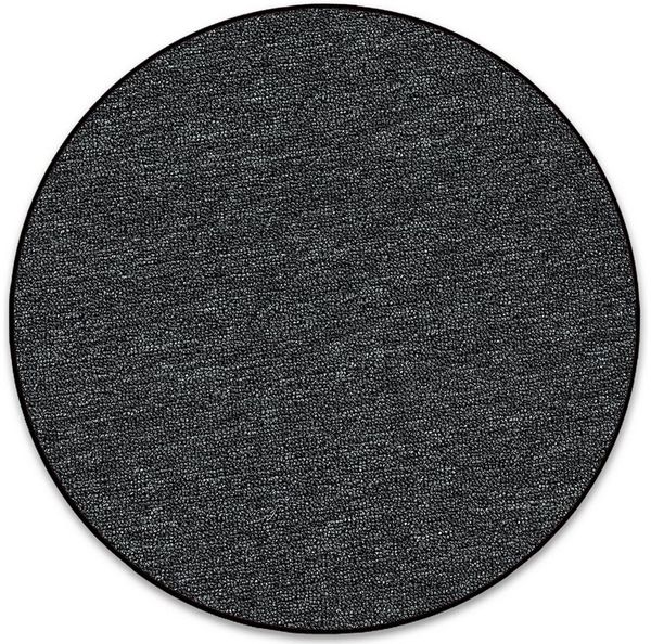 casa pura Teppich London, Erhältlich in vielen Farben, Teppichläufer, runder Teppich, Rund, Höhe: 4 mm