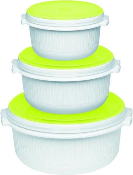 EMSA 'Micro' Family Starter Set 3tlg., Kunststoff grün, 0,5/1/1,5 l