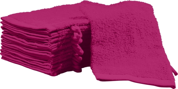 REDBEST Waschhandschuh Waschhandschuh "Oceanside" 12er-Pack, Leichtfrottier, Leichtfrottier Uni