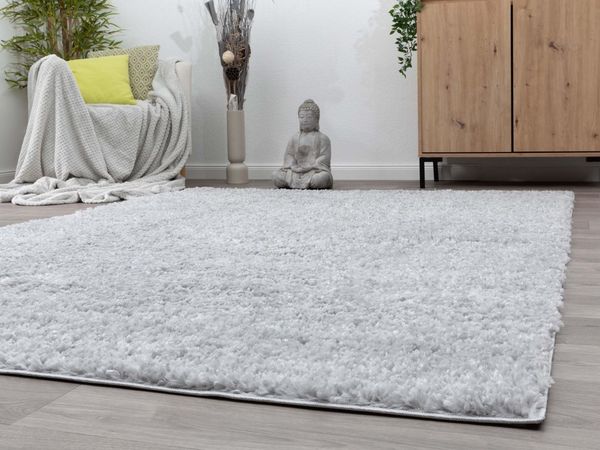 Steffensmeier Hochflor-Teppich Vaasa, Rechteckig, Shaggy, Langflor, Kunstfell