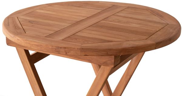 deVries Teakholz Stehtisch Woodie Ø 80 cm - rund Bild 2