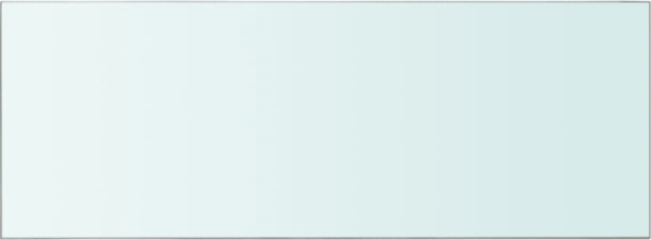 vidaXL Regalboden Glas Transparent 80x30 cm 243836